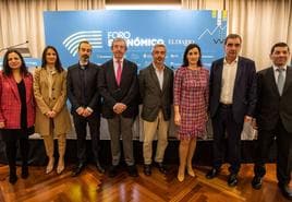 Pilar González, Juncal González, Carlos Gallego, Luis Revenga, Josep Maria Casas, Gema Igual, Ignacio Pérez y Paco Hevia