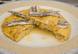 Tortilla de bocartes, una opción muy saludable y original.