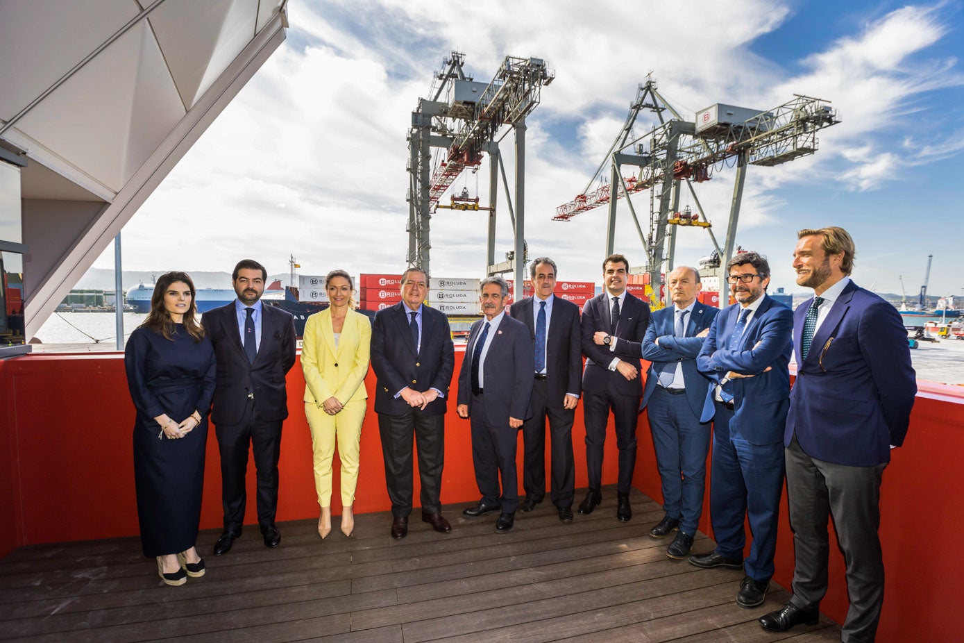 Verónica Boluda, Vicente Boluda Ceballos, Ainoa Quiñones, Vicente Boluda Fos, Miguel Ángel Revilla, Francisco Martín, Ignacio Boluda, Javier López Marcano, Álvaro Rodríguez Dapena y Felipe Piña.