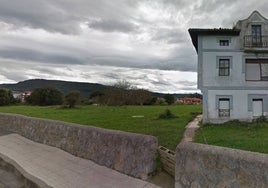 Parcela en la que se levantará el centro de Formación Profesional de Noja.