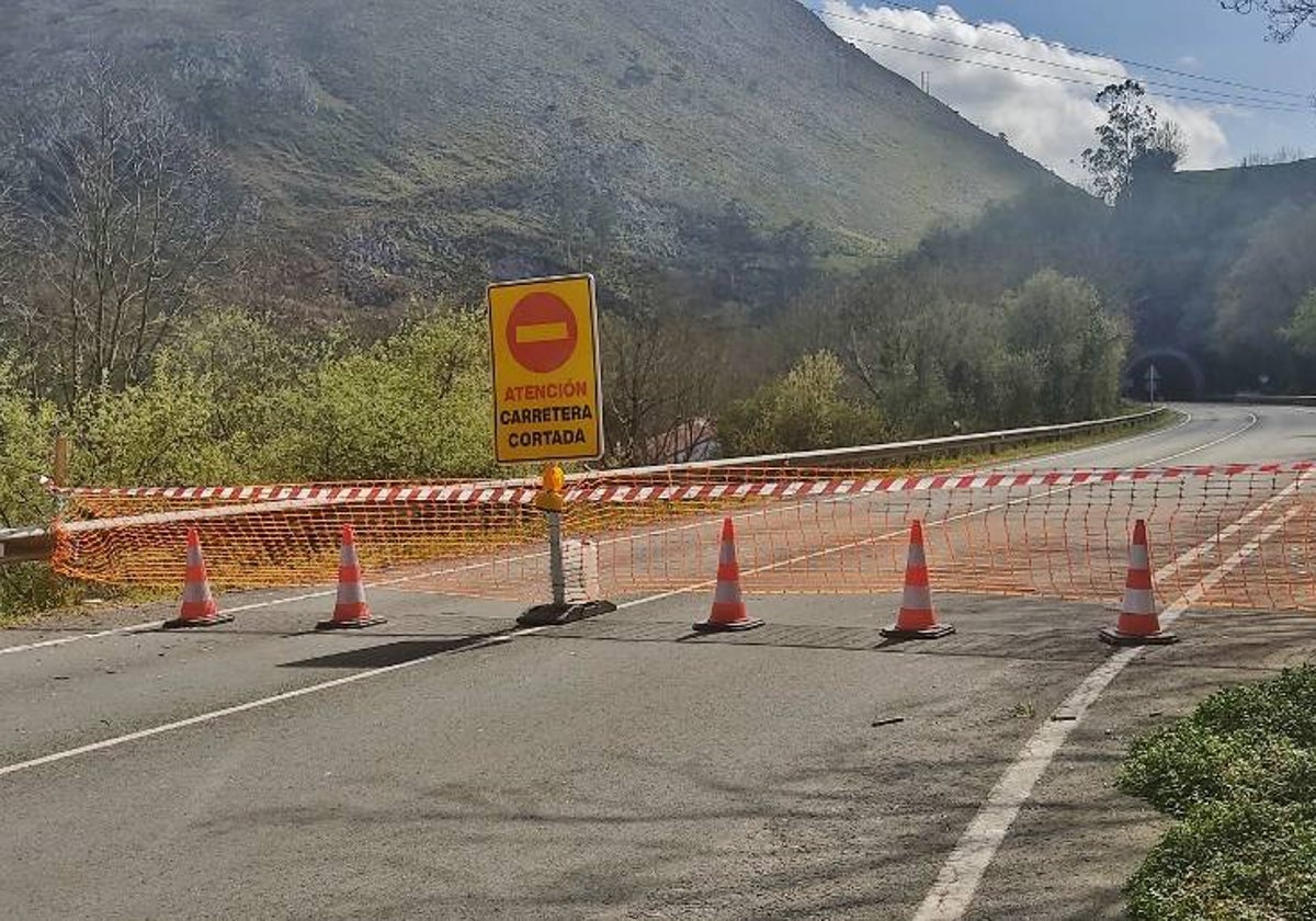 El túnel entre Barros y Riocorvo seguirá cerrado.