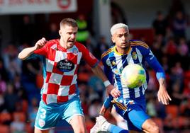 Lugo y Ponferradina empataron en el Anxo Carro.