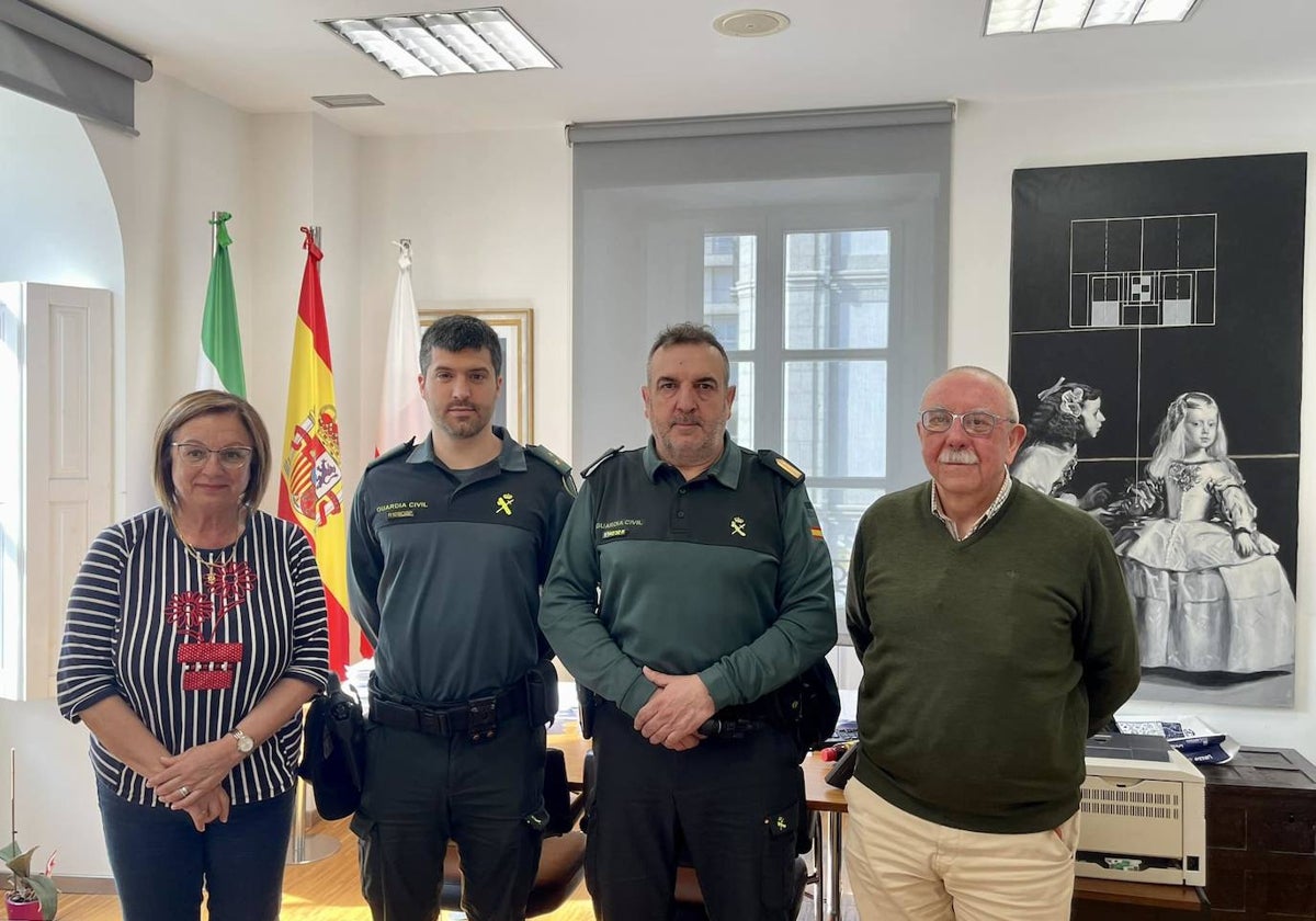 Relevo al frente de la VI Compañía de la Guardia Civil de Laredo