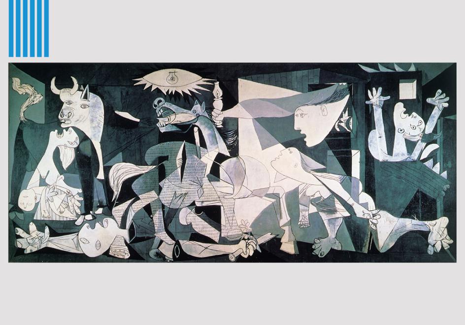 El Guernica, pintado en 1937, se exhibe en las salas del Museo Nacional Centro de Arte Reina Sofía