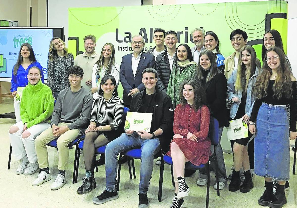 Los alumnos más brillantes del instituto La Albericia