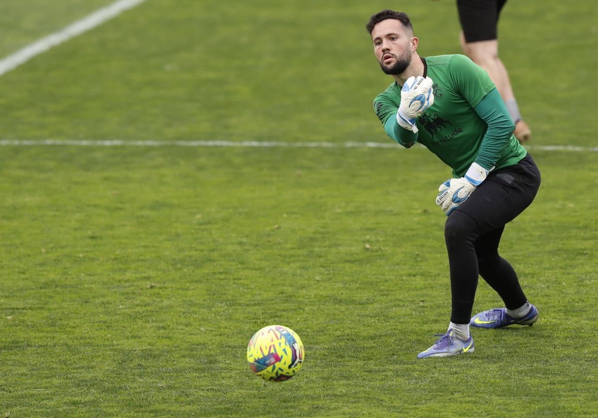 Miquel Parera, durante un entrenamiento.