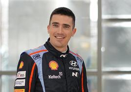 Craig Breen, en el pasado Rally de Suecia, en el que fue segundo.