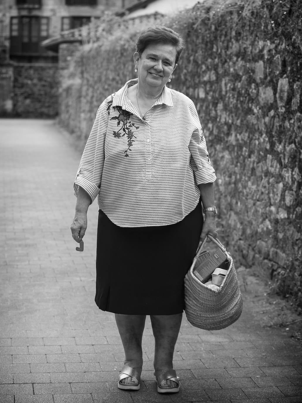 Laureana Gómez, maestra en Liérganes durante más de tres décadas.