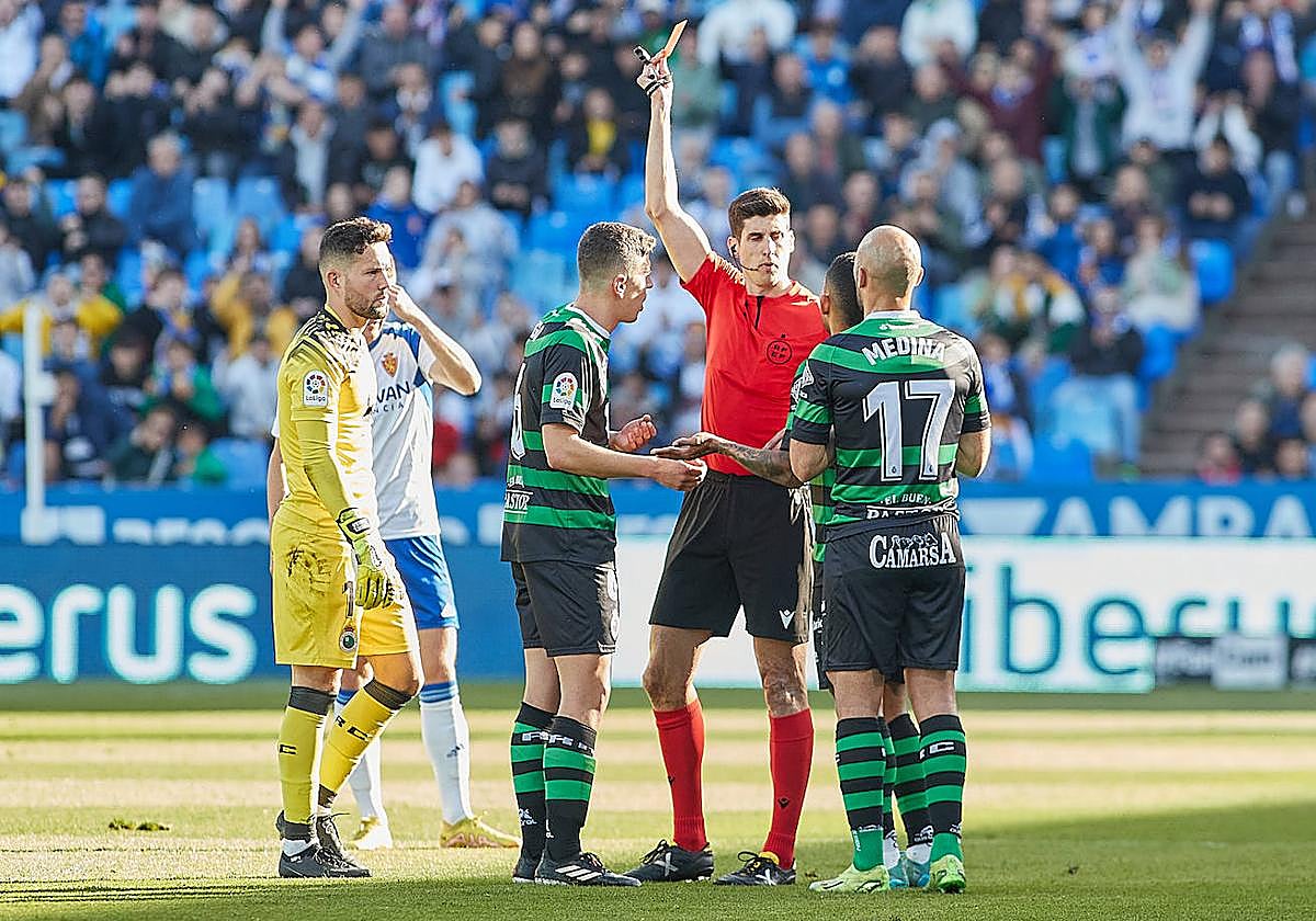 El Zaragoza-Racing en imágenes