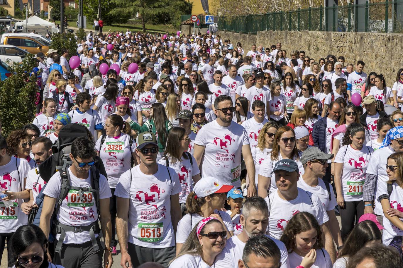 Más de 5.000 incondicionales se sumaron a la cita contra el cáncer más importante del Norte de España