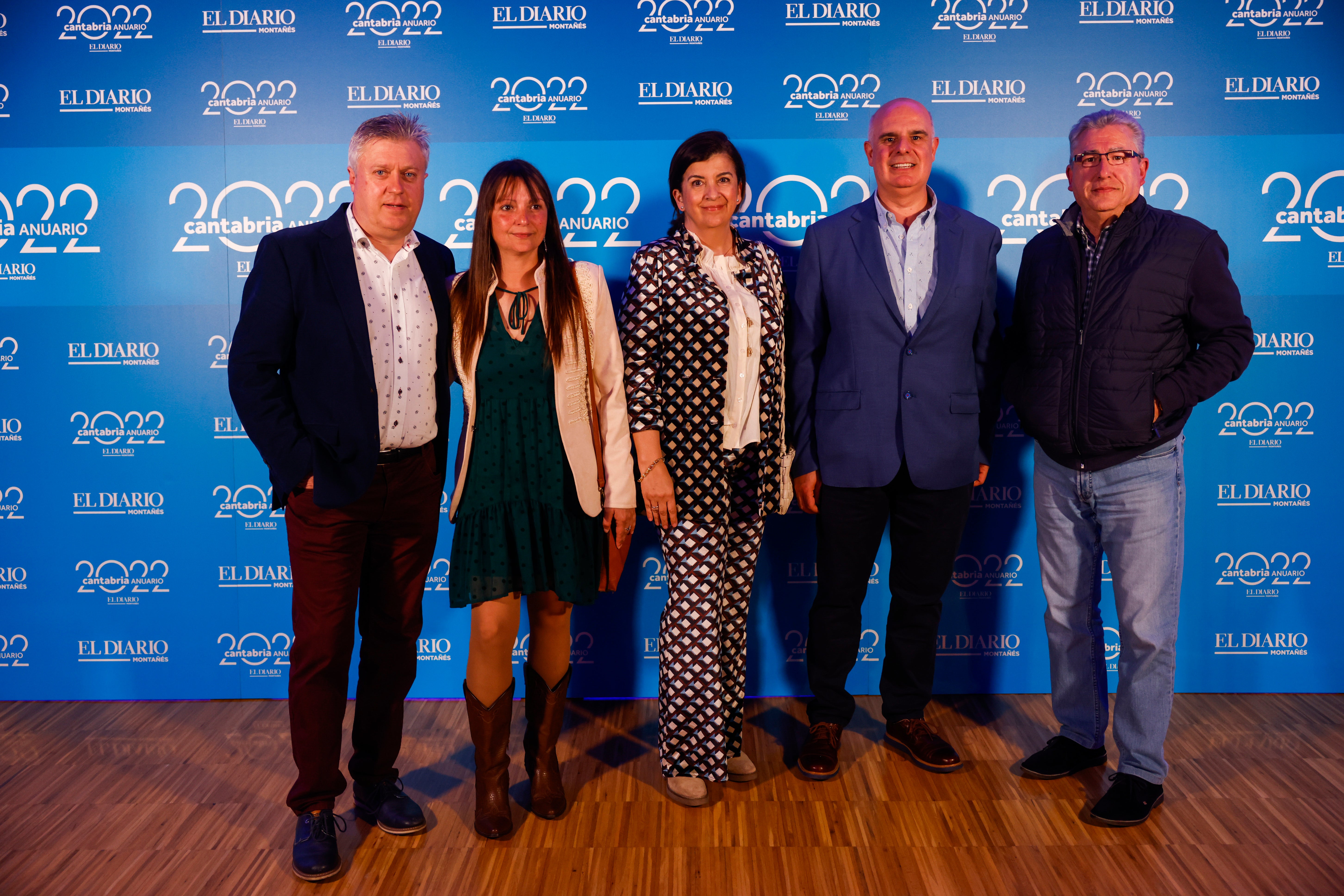 Eladio García, Nuria Rodríguez, Susana Garaigorta, Víctor de la Sota y Luis Ángel Sánchez