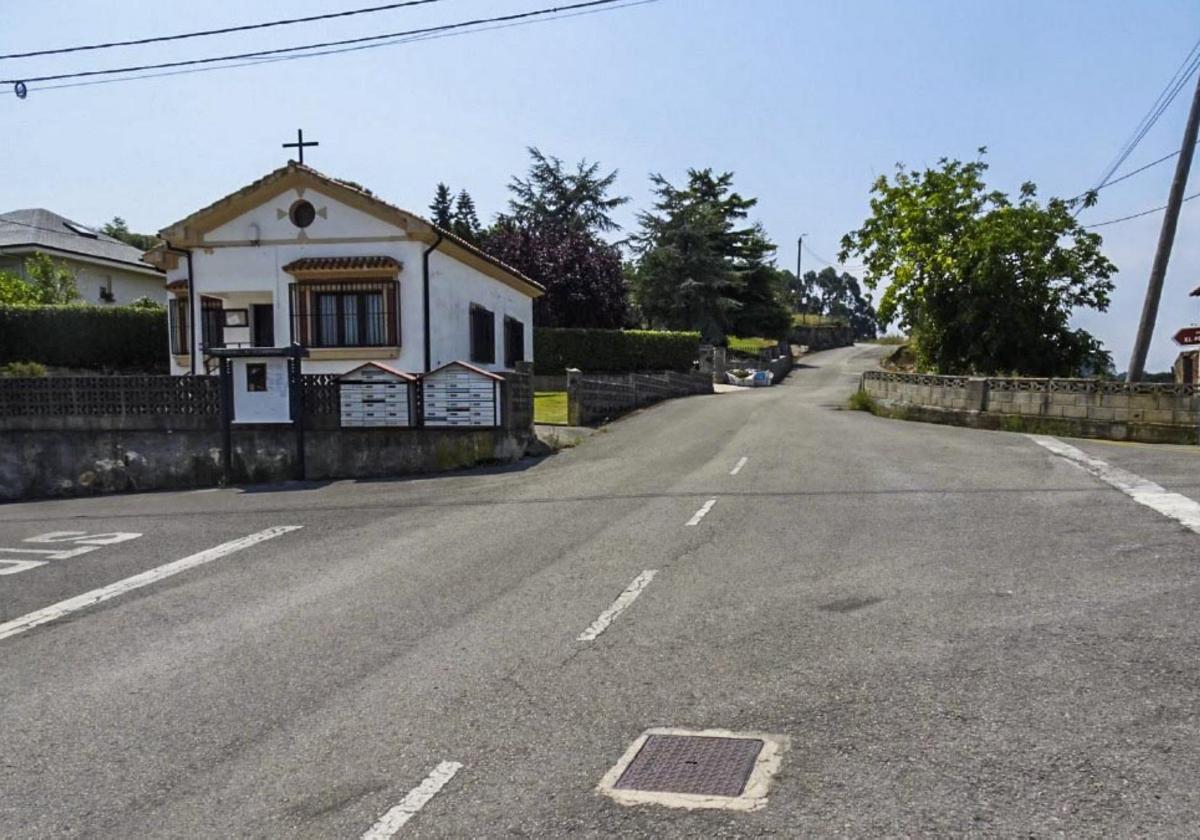 El barrio de El Churi, en Escobedo, que será objeto de una actuación de mejora del asfaltado.