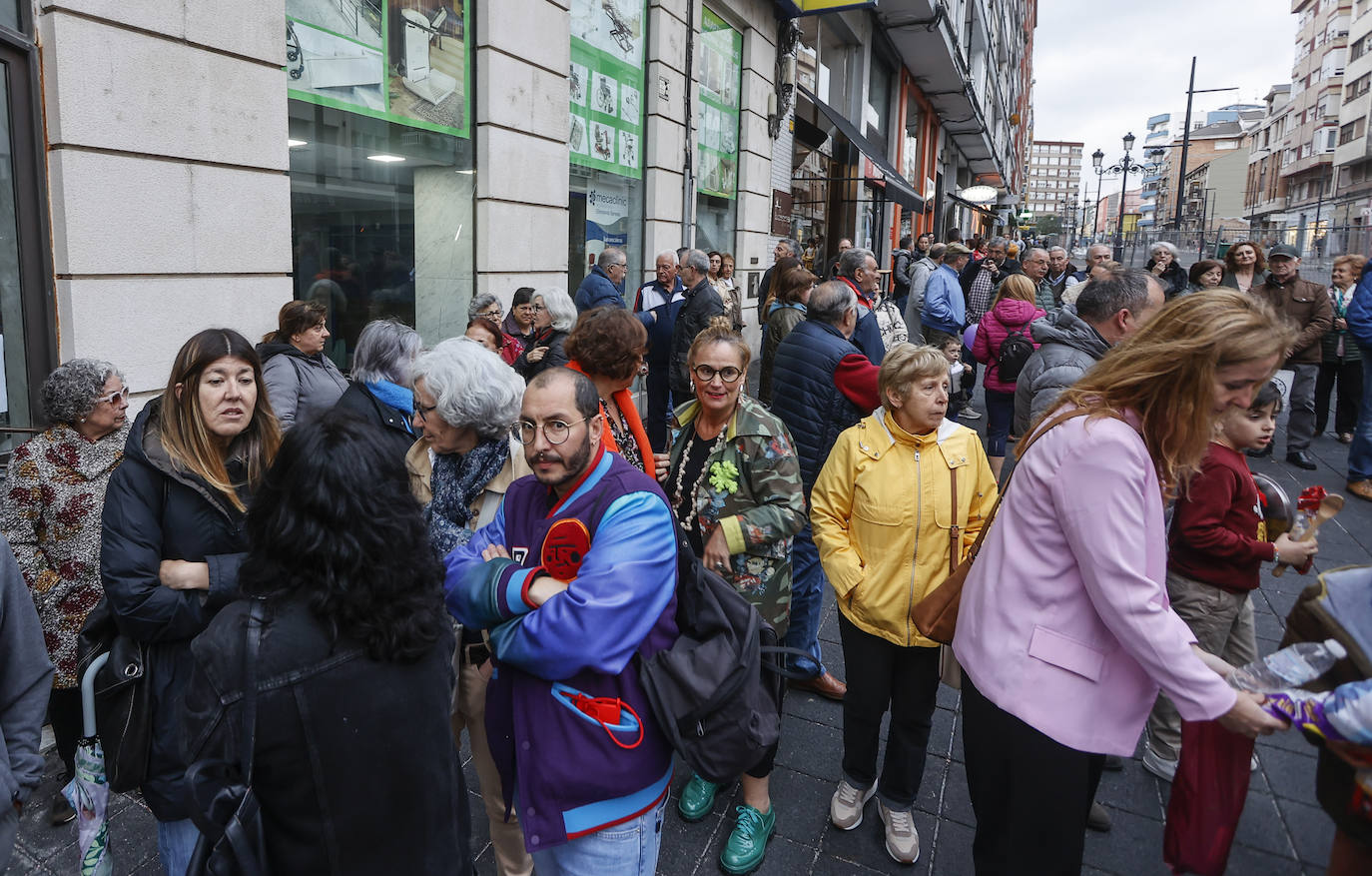 La protesta se realizó sin incidentes.