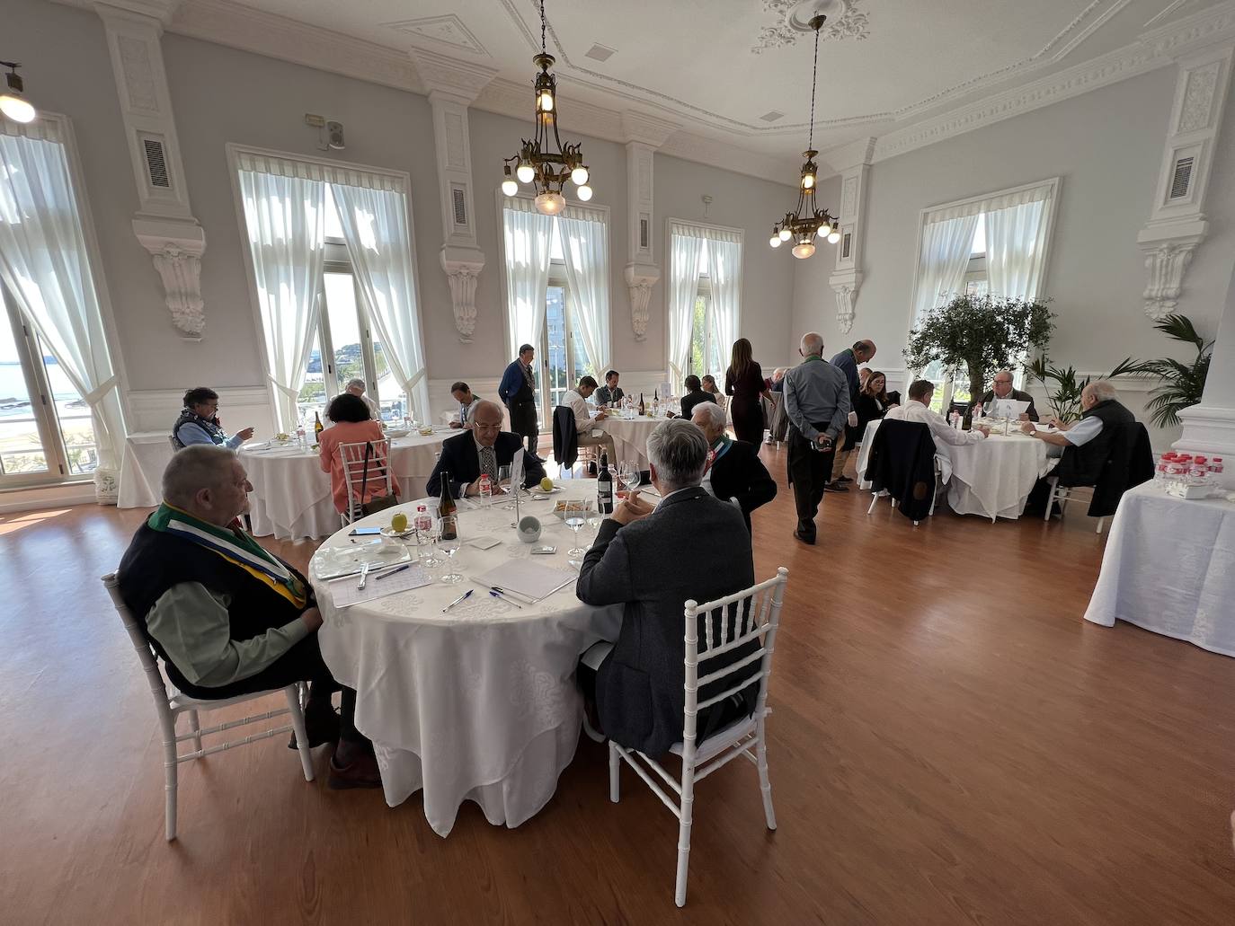 Salón del Gran Casino del Sardinero donde se celebró el concurso