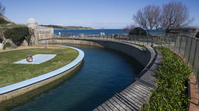 Imagen antes - ¿Piscinas en el minizoo de La Magdalena?