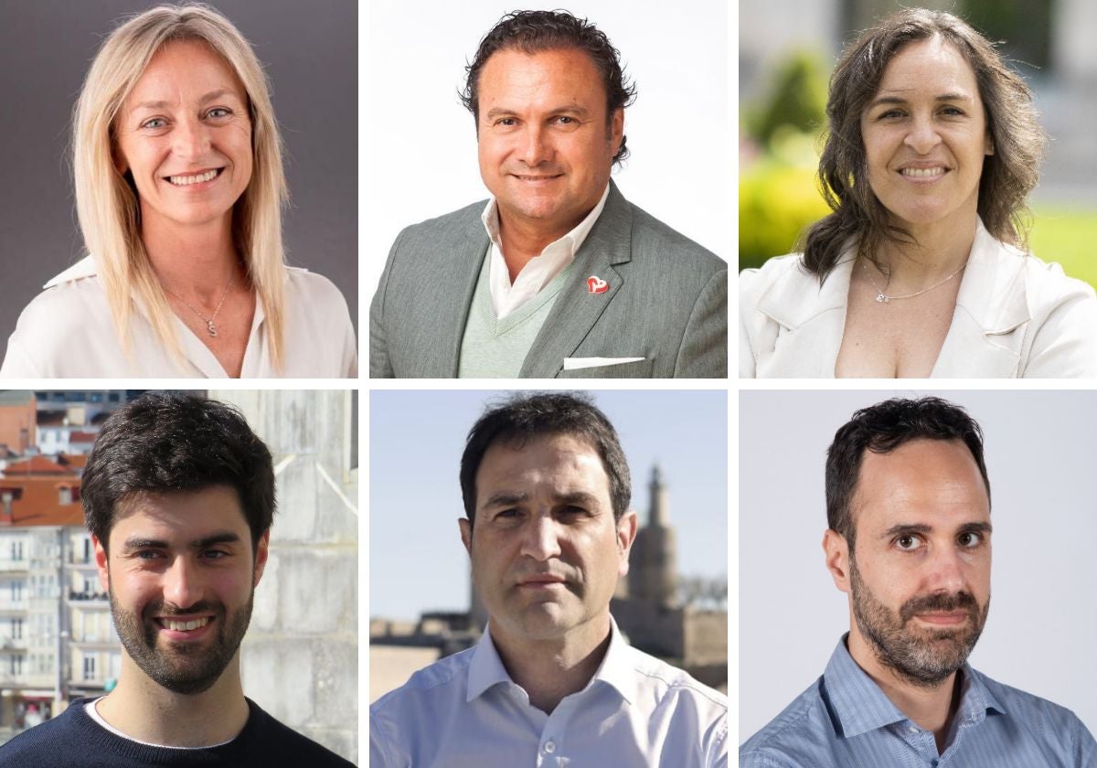 Los candidatos a la Alcaldía de Castro Urdiales