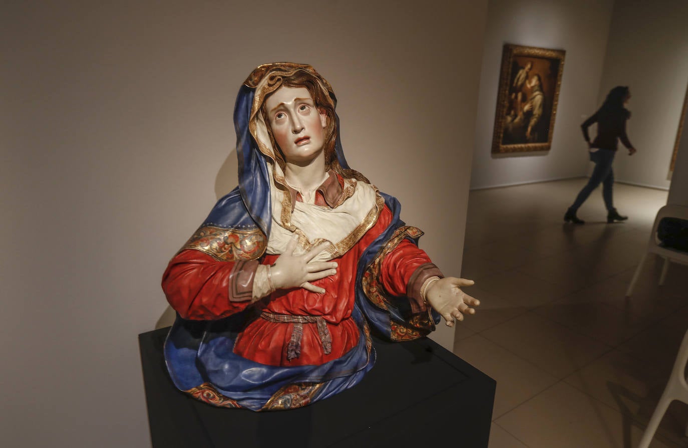 La 'Virgen Dolorosa' es una de las obras que abre la exposición