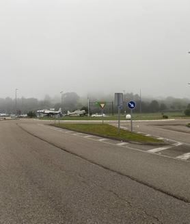 Imagen secundaria 2 - La niebla de esta mañana en Parayas.