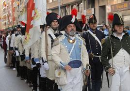 Desfile en honor a Pedro Velarde, en una edición anterior de la fiesta.