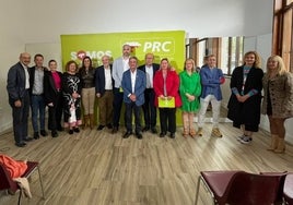 Presentación de la candidatura regionalista en Cartes.