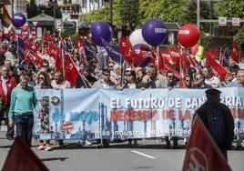 La manifestación partió pasadas las doce del mediodía de la calle Jesús de Monasterio