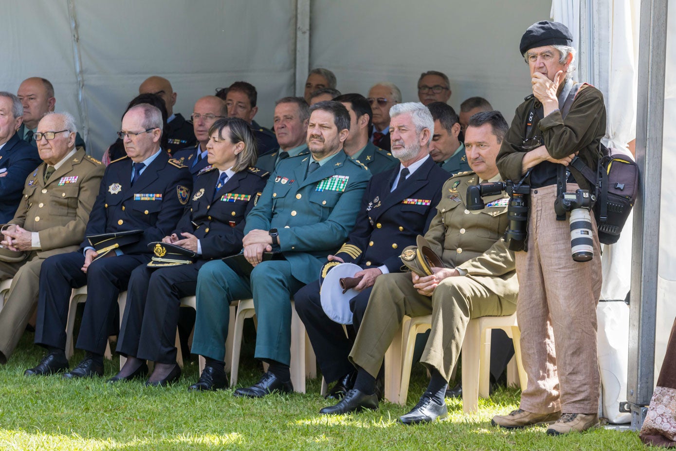 Dirigentes de los Cuerpos y Fuerzas de Seguridad del Estado también estuvieron presentes