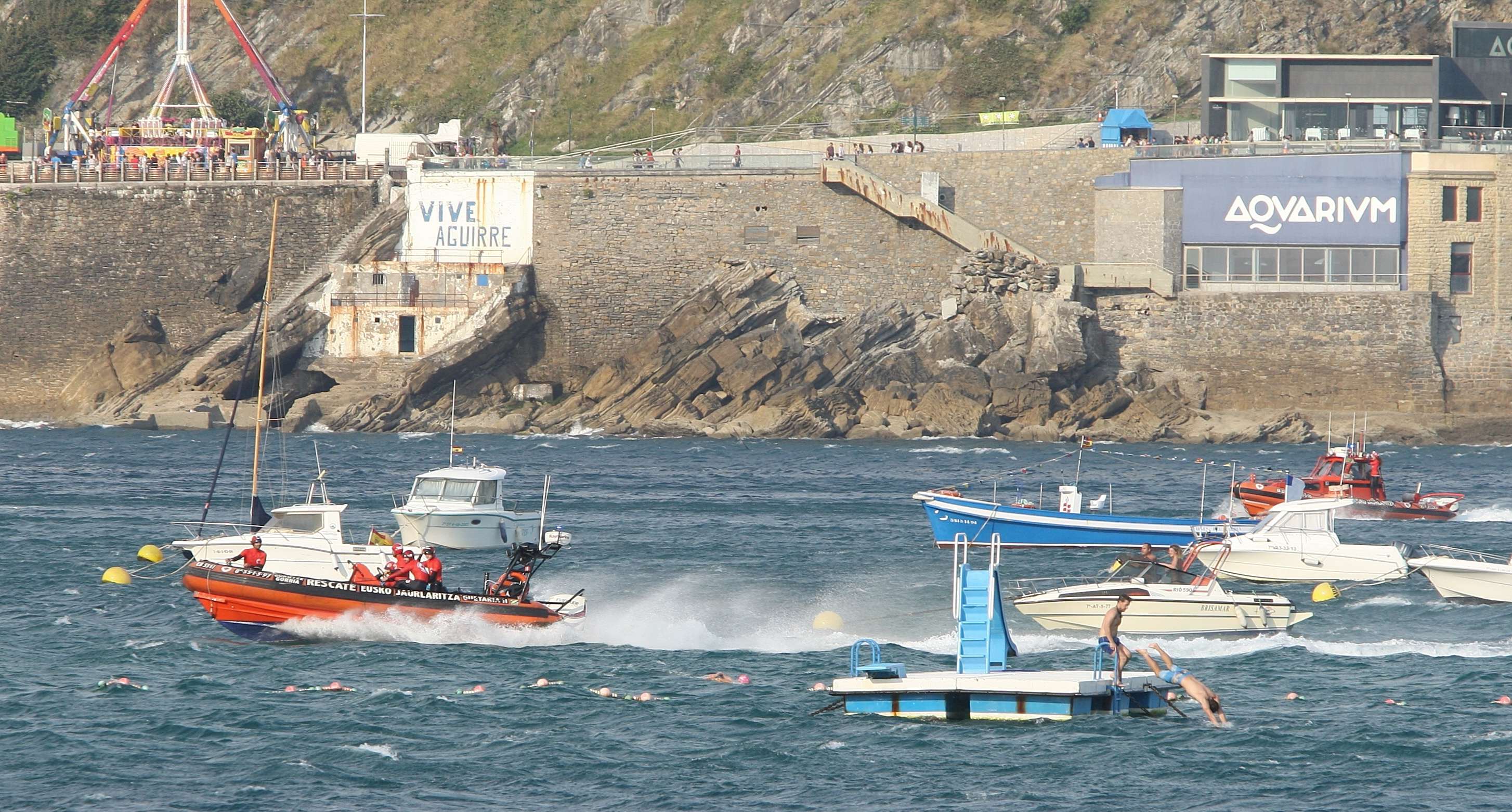 Las galernas también enfurecen al mar.