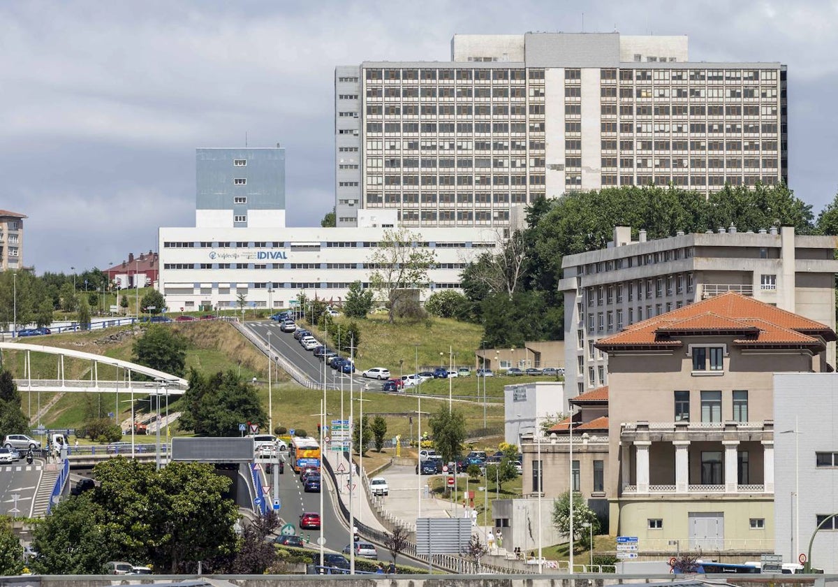 Imagen de la Residencia y los edificios en el entorno.