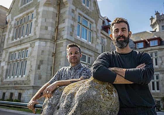 Javier Serrano y Pablo Purón expusieron su experiecia en el congreso 'Tiempo de arte' que se ha celebrado en La Magdalena.