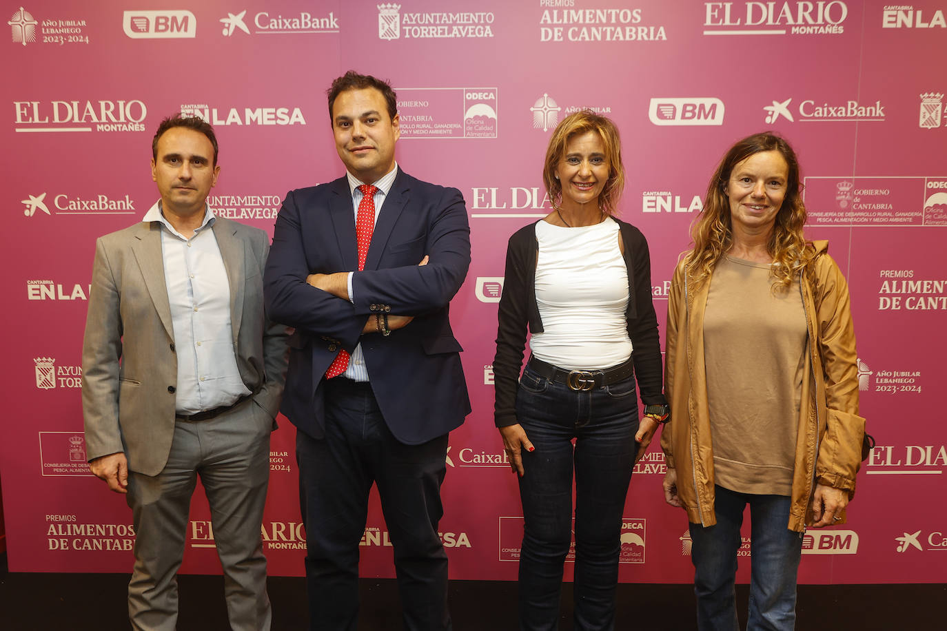 David Ramos, Jesús Tortosa, Eva Fernández e Isabel García.