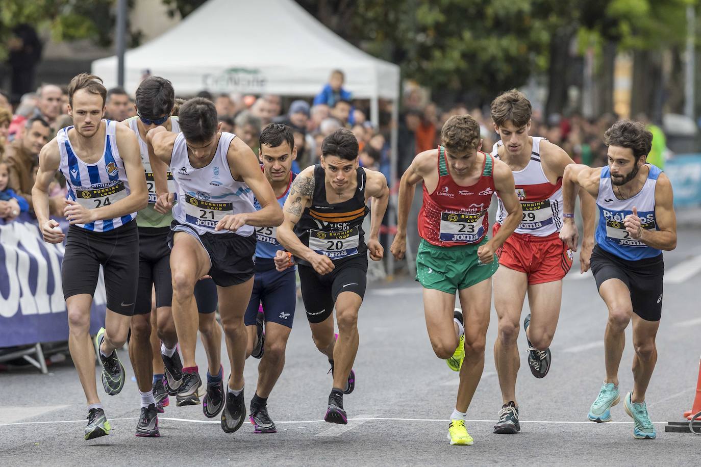 El Khayami y Pérez triunfan en la Milla de Santander