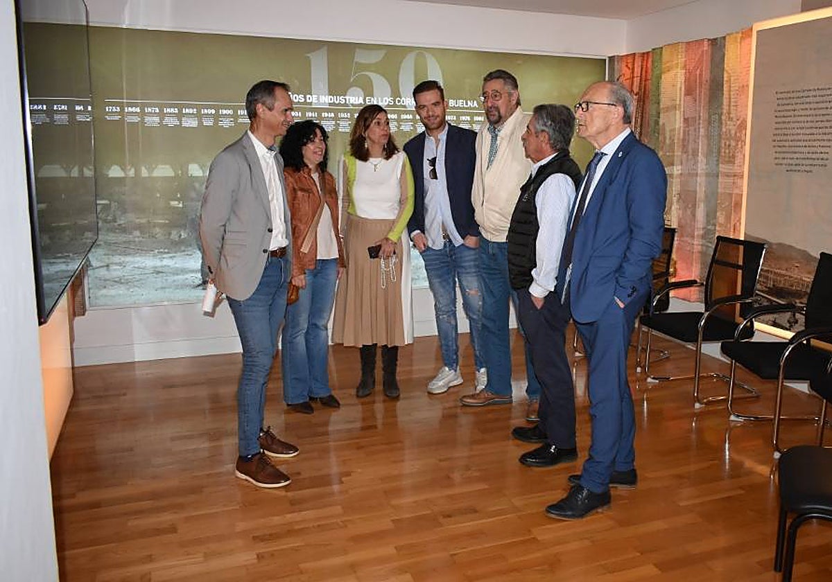 El PRC presentó su programa en el Centro de Interpretación de la Industria de Cantabria, en Los Corrales.