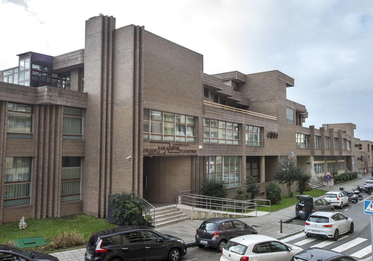 Imagen actual del Colegio San Agustín, sede de Los Agustinos en el entorno de El Sardinero de Santander.