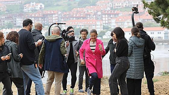San Vicente, revolucionado con la grabación de 'MasterChef Celebrity'