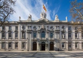 Sede del Tribunal Supremo, en Madrid.