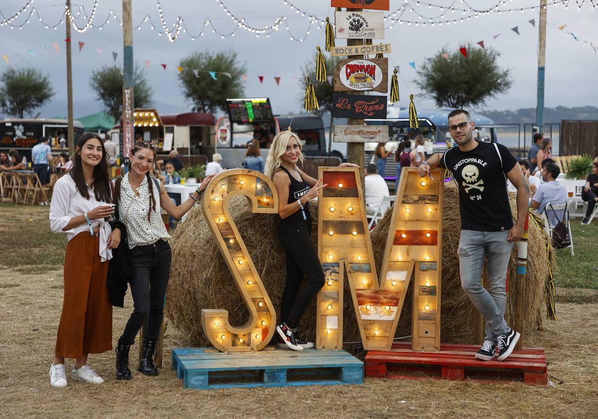 Una imagen de la campa de la Magdalena, escenario del Santander Music Festival