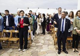 Miguel Ángel Revilla ha participado esta mañana en los actos de la Virgen del Mar.