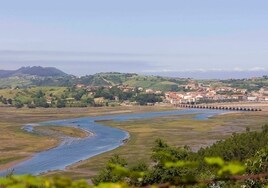 Ría de San Vicente en la que se desarrollará la actividad.