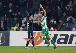 Sergio Canales, en un partido con el Betis.