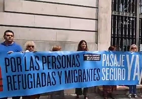 Pasaje Seguro se concentra en repulsa por la murte de inmigrantes en aguas griegas