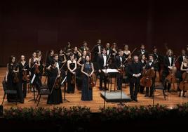 La ceremonia concluyó con un concierto de la Orquesta Freixenet de la Escuela Reina Sofía bajo la batuta del maestro Juanjo Mena.