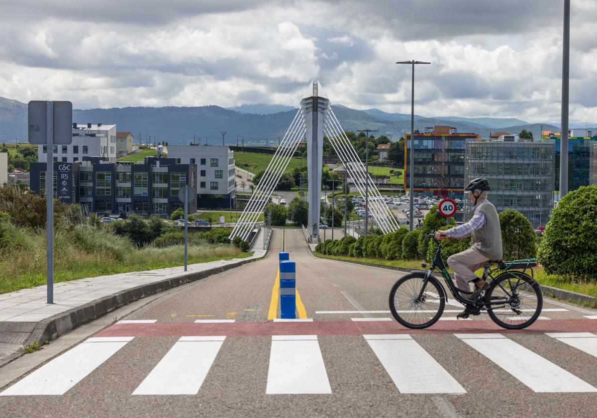 Carril bici entre el Pctcan y Bezana