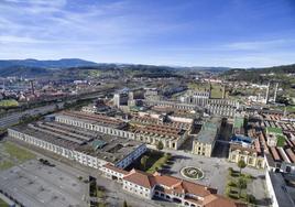 Vista aérea del complejo industrial de Sniace, ya vendido en su totalidad a falta de los terrenos.