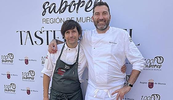 Sabores de Murcia a cuatro manos en Santander con el cocinero David López