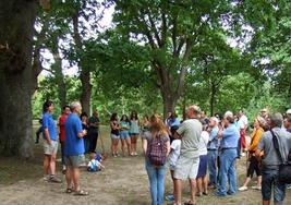 Visita guiada de una de las ediciones anteriores en el Arboreto de Liendo