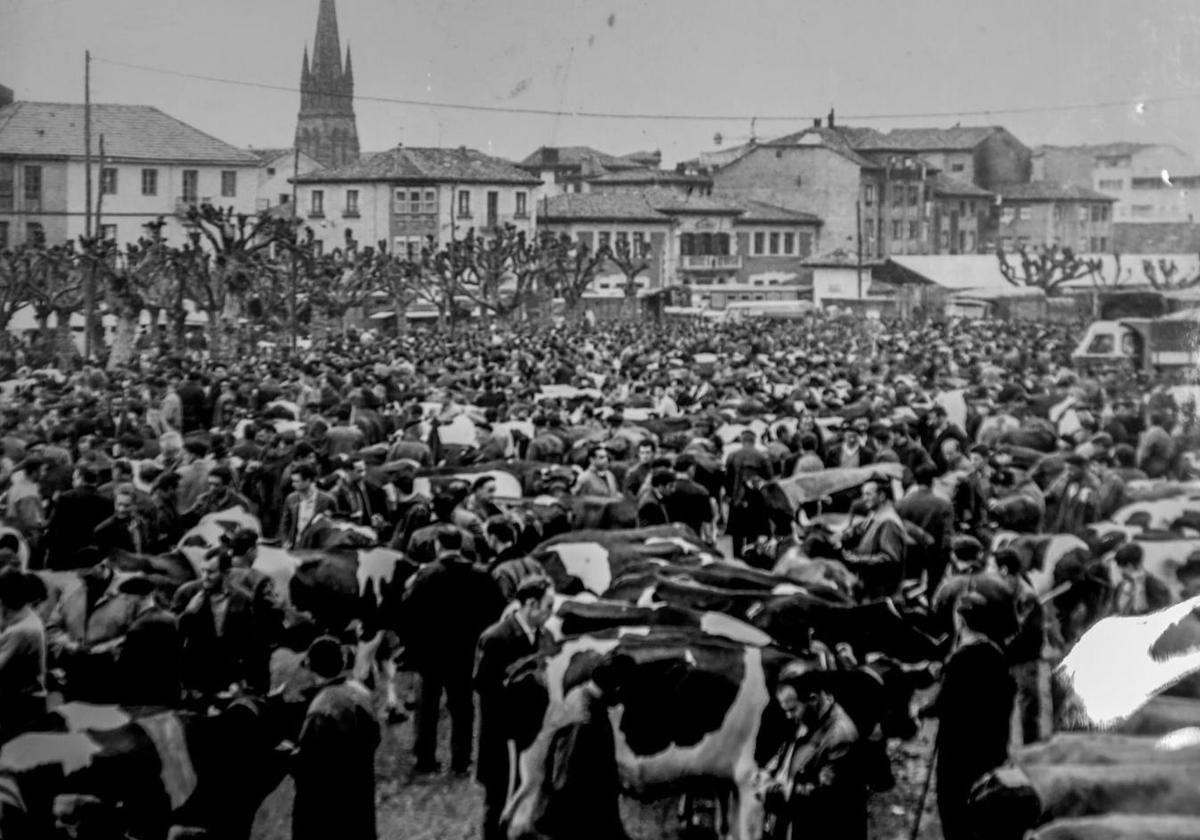 La historia del Mercado Nacional de ganados de Torrelavega, en imágenes