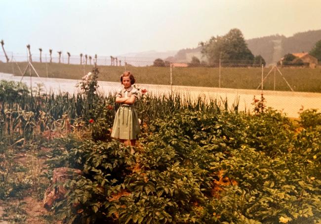 La huerta de sus abueles, en Vargas.