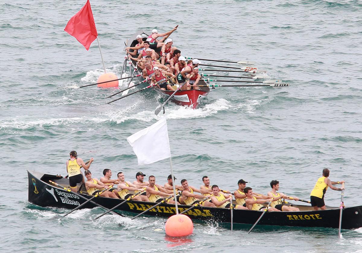 Lapurdi y Arkote viran en una regata sin protagonismo cántabro.