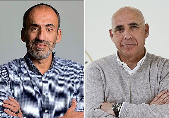 Sebastián Ceria y Manolo Higuera