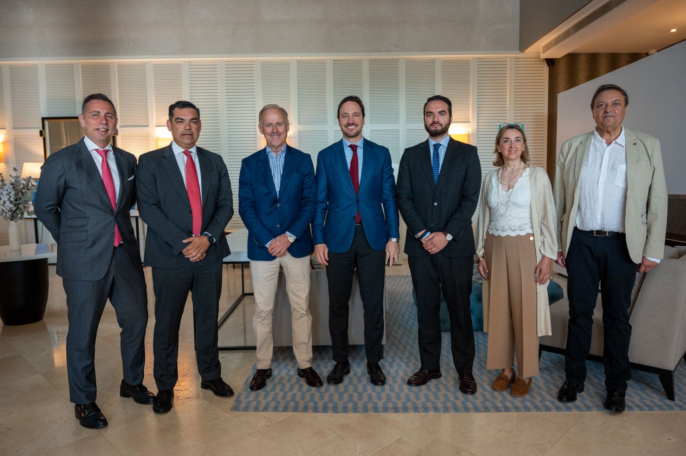 Óscar Sánchez, Juanjo González, Vicente Alciturri, Roberto García Borbolla, Javier García, Eugenia Cuenca y Carlos Tejedor.